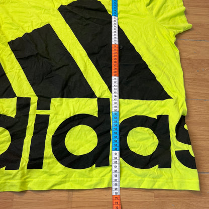 T-shirt vert fluo - Adidas - Taille XL