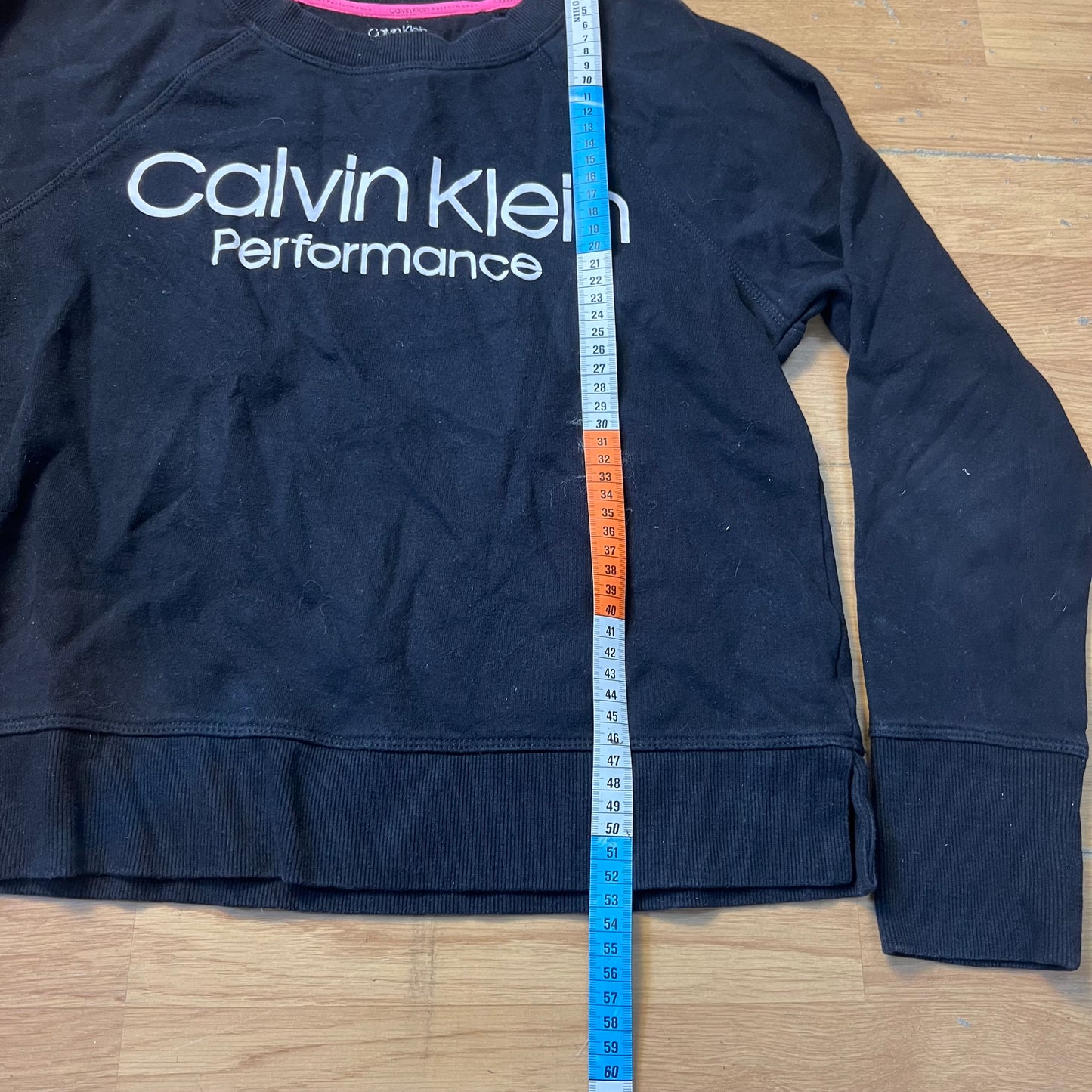 Sweat noir sans capuche - Calvin Klein Performance - Taille S