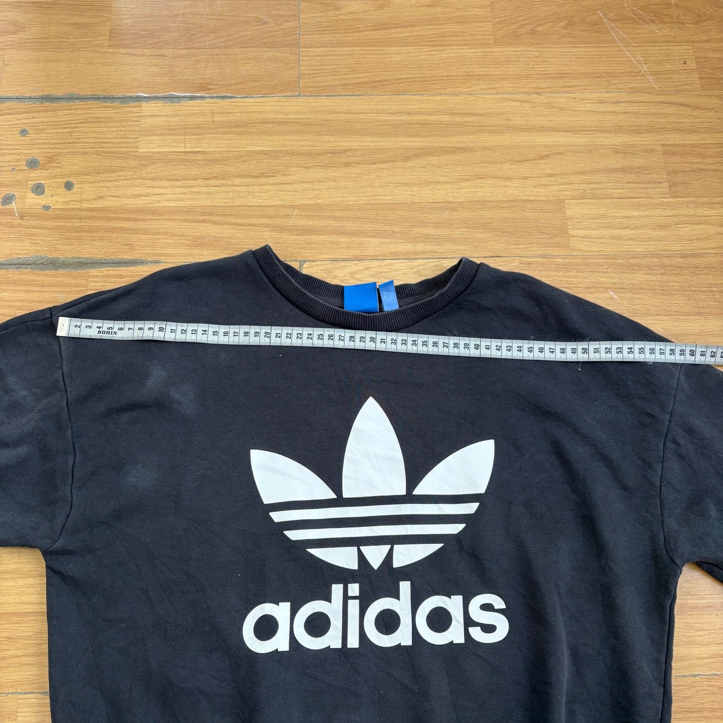 Sweatshirt crewneck noir - Adidas - Taille XS