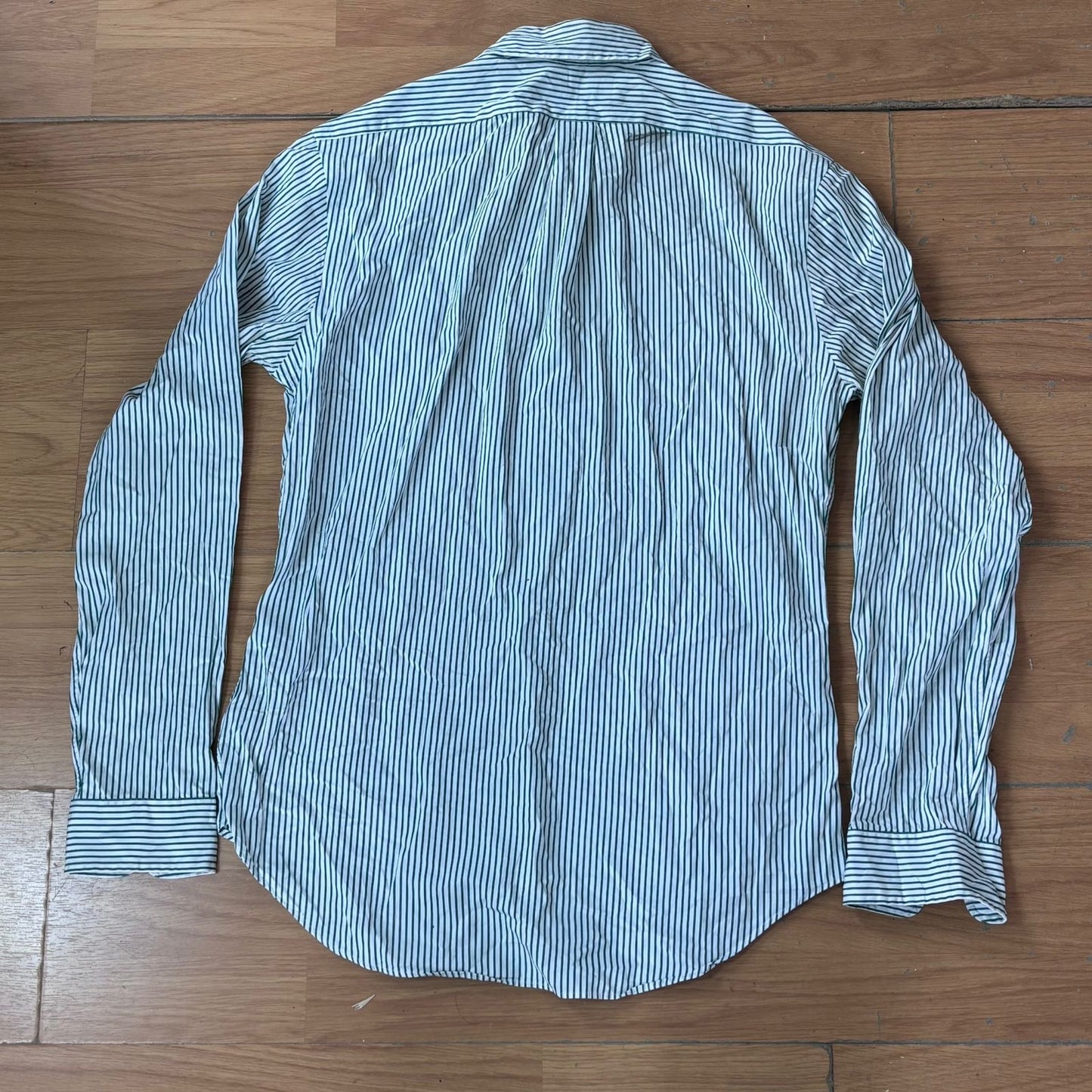 Chemise Polo Ralph Lauren – Taille 39 (Slim Fit, vert/blanc)