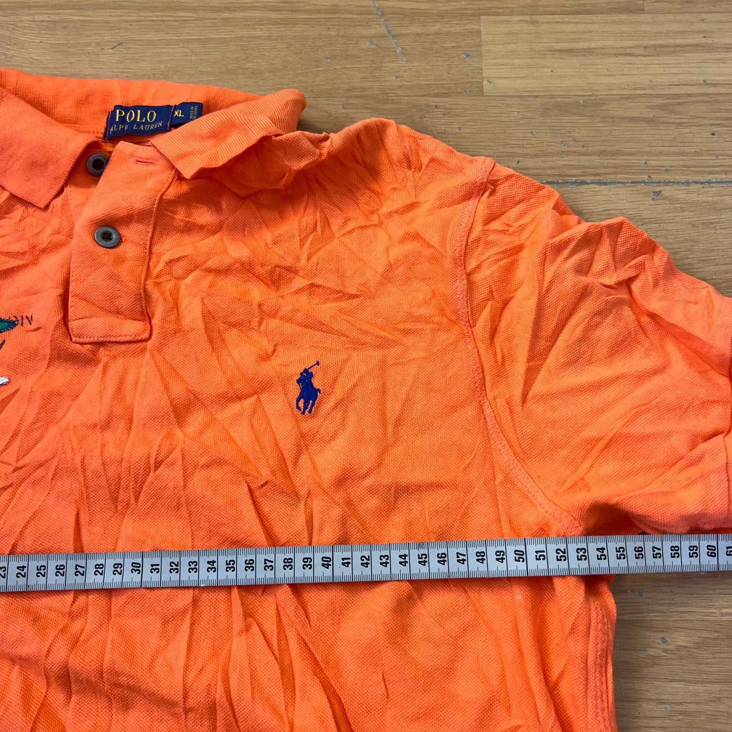 Polo orange - Ralph Lauren - Taille XL