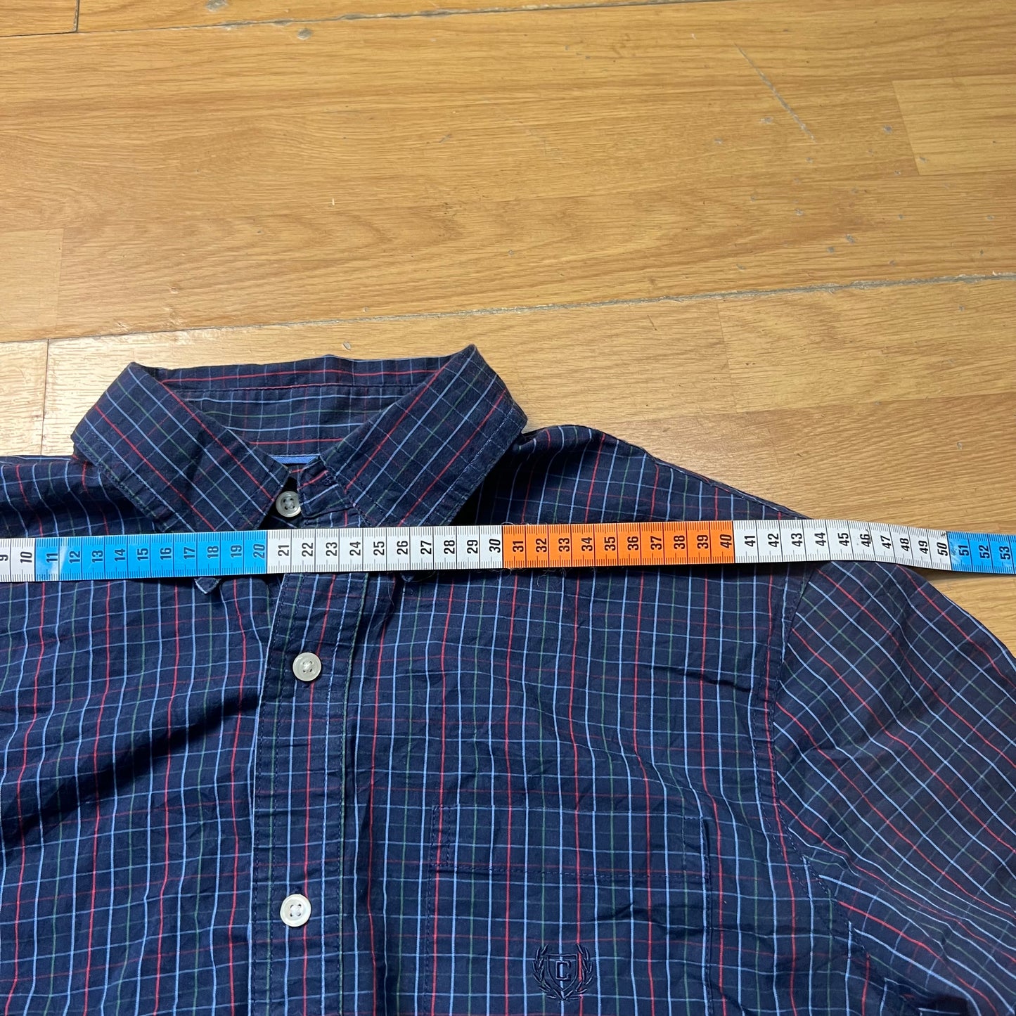 Chemise bleu foncé stretch - Chaps - Taille M