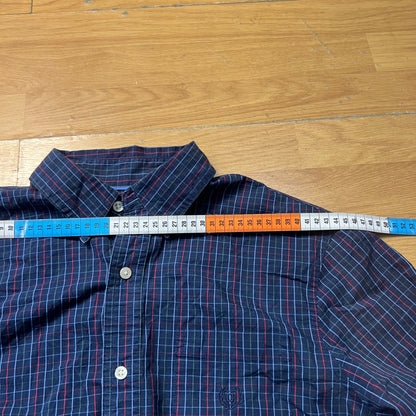 Chemise bleu foncé stretch - Chaps - Taille M