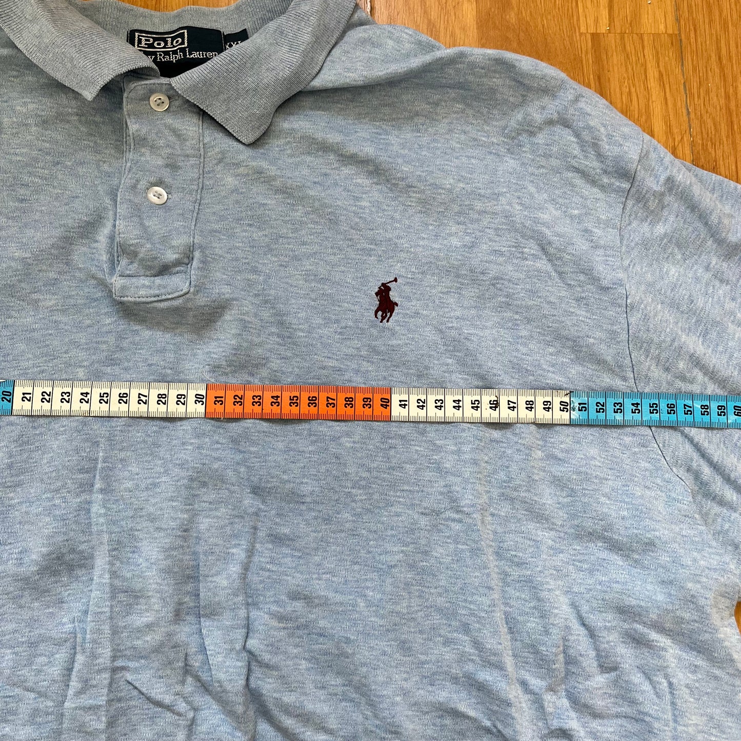 Polo Ralph Lauren bleu clair – Taille XXL