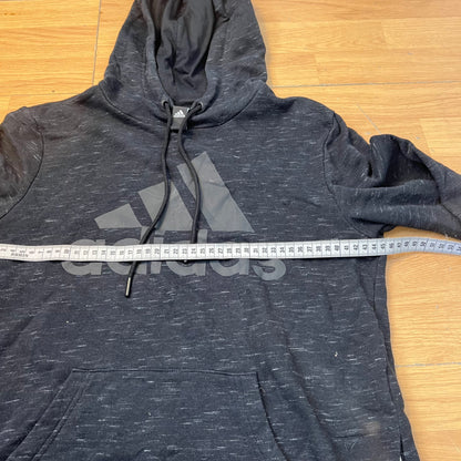 Sweat à capuche gris foncé - Adidas - Taille XS