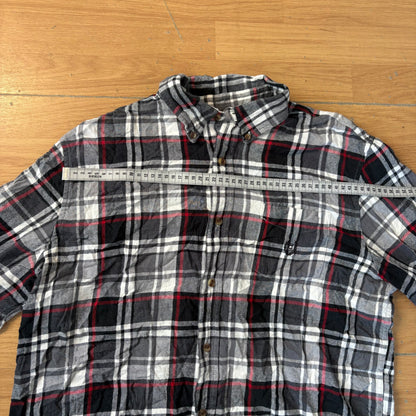 Chemise à carreaux rouge et noir - Chaps - Taille L