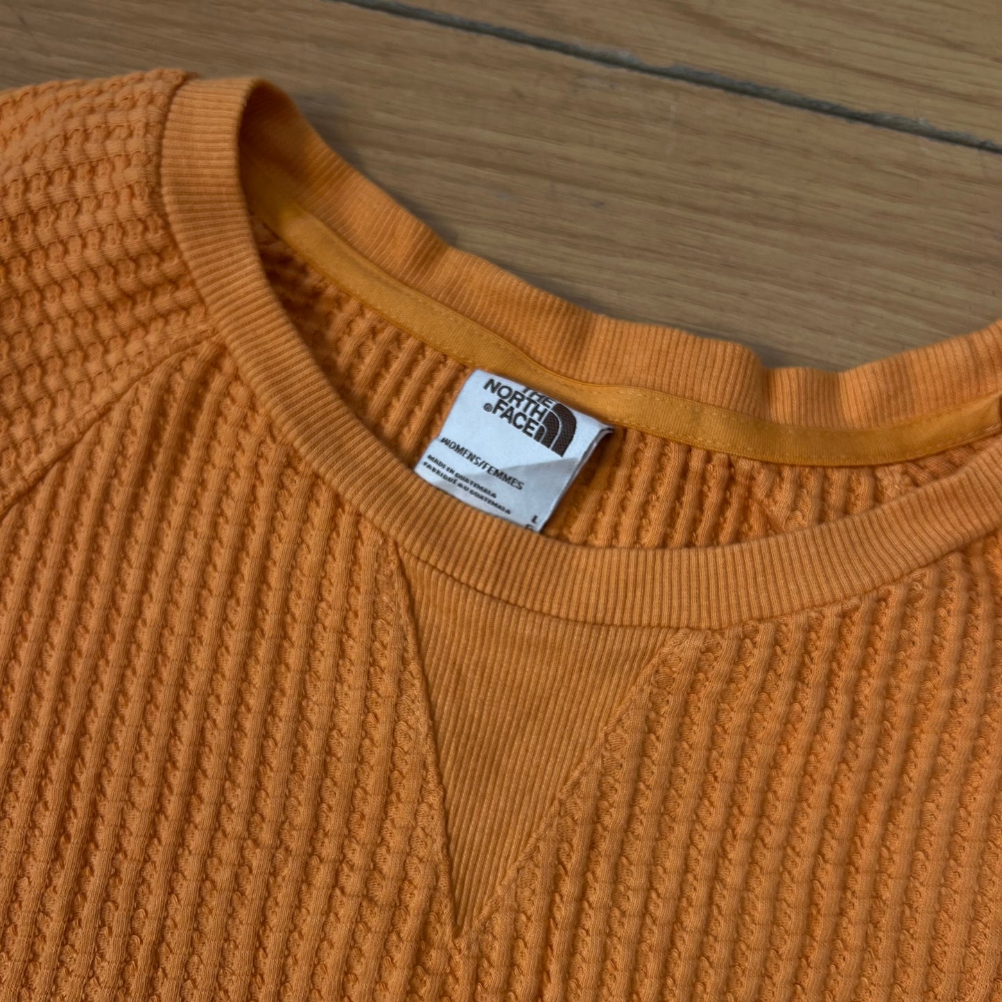 Pull orange The North Face femme – Taille L