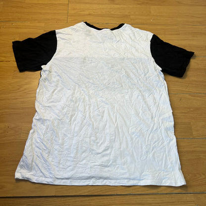 T-shirt blanc et noir - Puma - Taille L