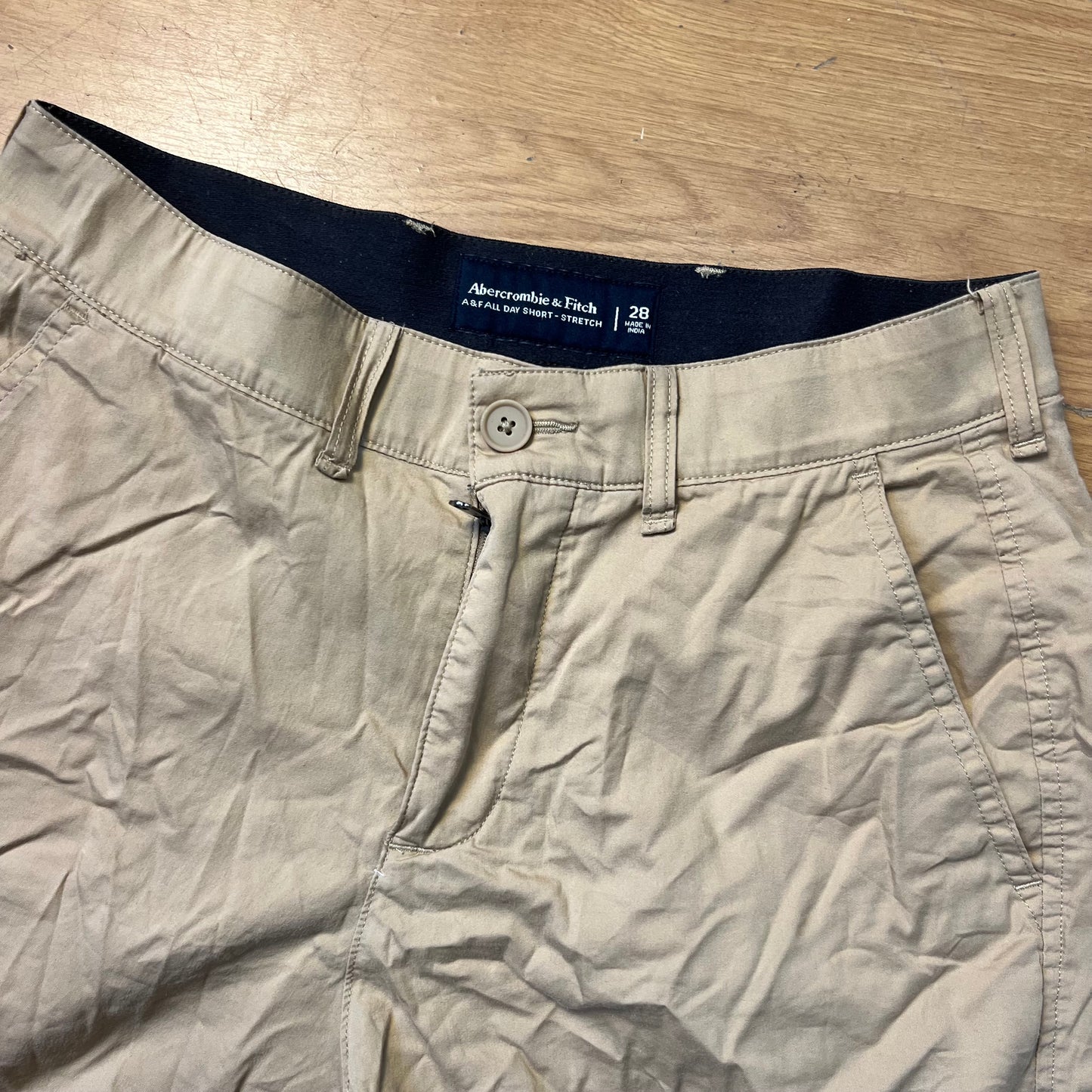 Short beige - Abercrombie & Fitch - Taille 28
