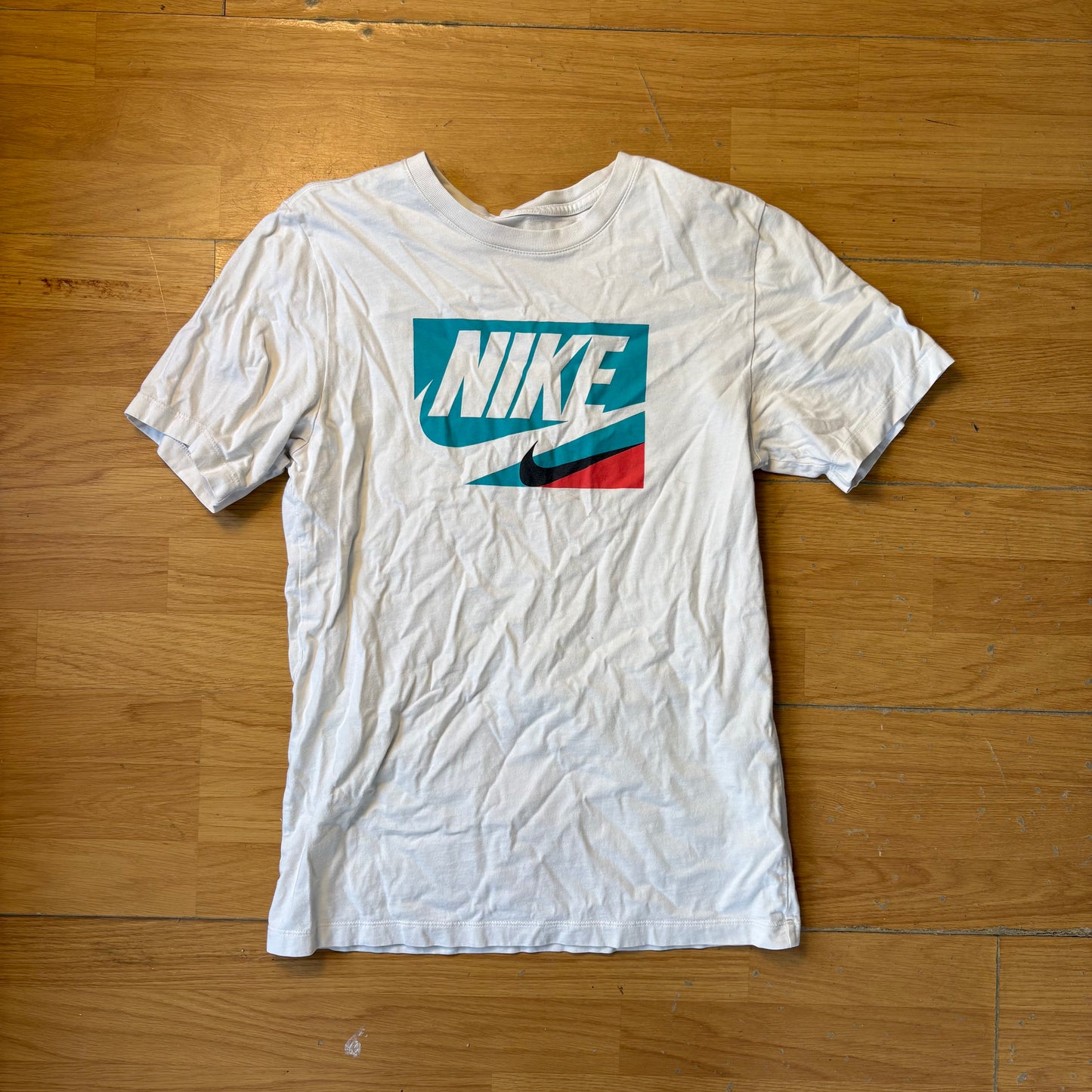 T-shirt blanc imprimé - Nike - Taille S