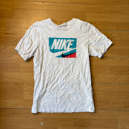 T-shirt blanc imprimé - Nike - Taille S