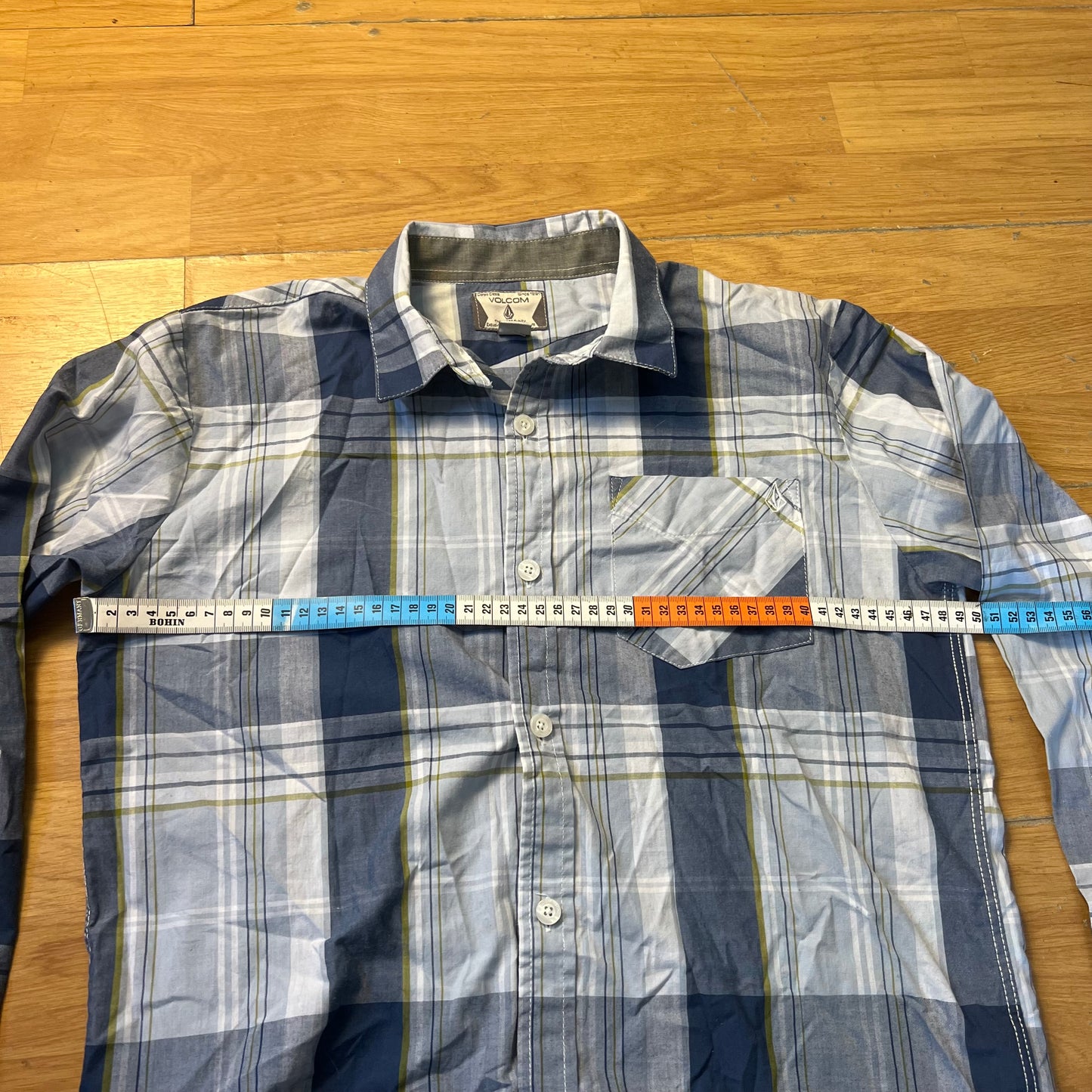 Chemise tartan bleu - Volcom - Taille L