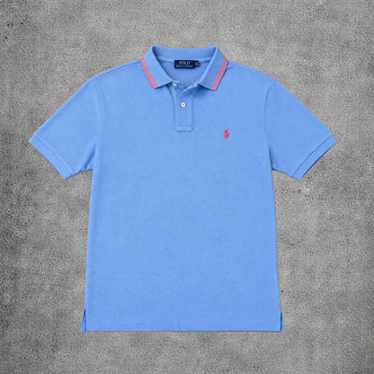 Polo bleu - Polo golf by Ralph Lauren - Taille M
