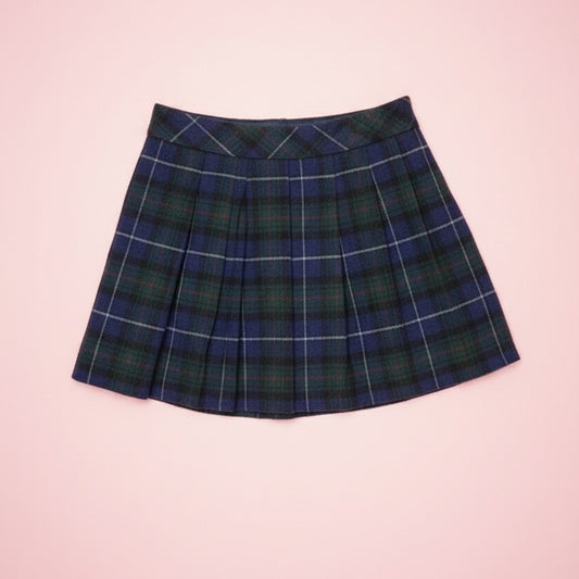 Jupe verte bleue et noire – by Zainab