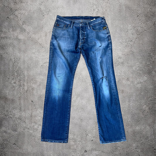 Jean bleu foncé G-Star – Taille – 33/32