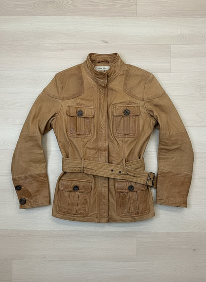 Manteau En Cuir - by BÉATRICE