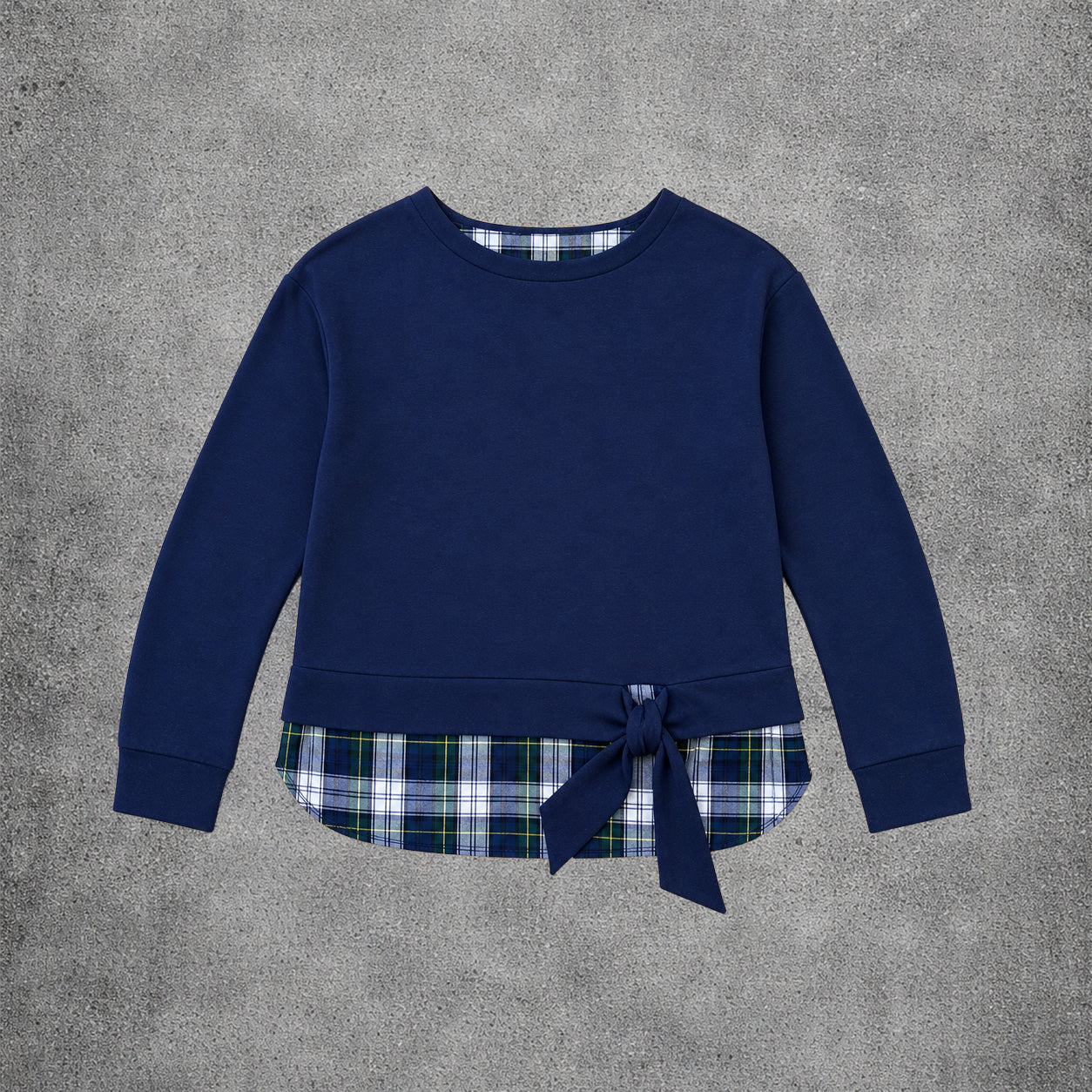 Pull chemise à nœud bleu - Izod - Taille M