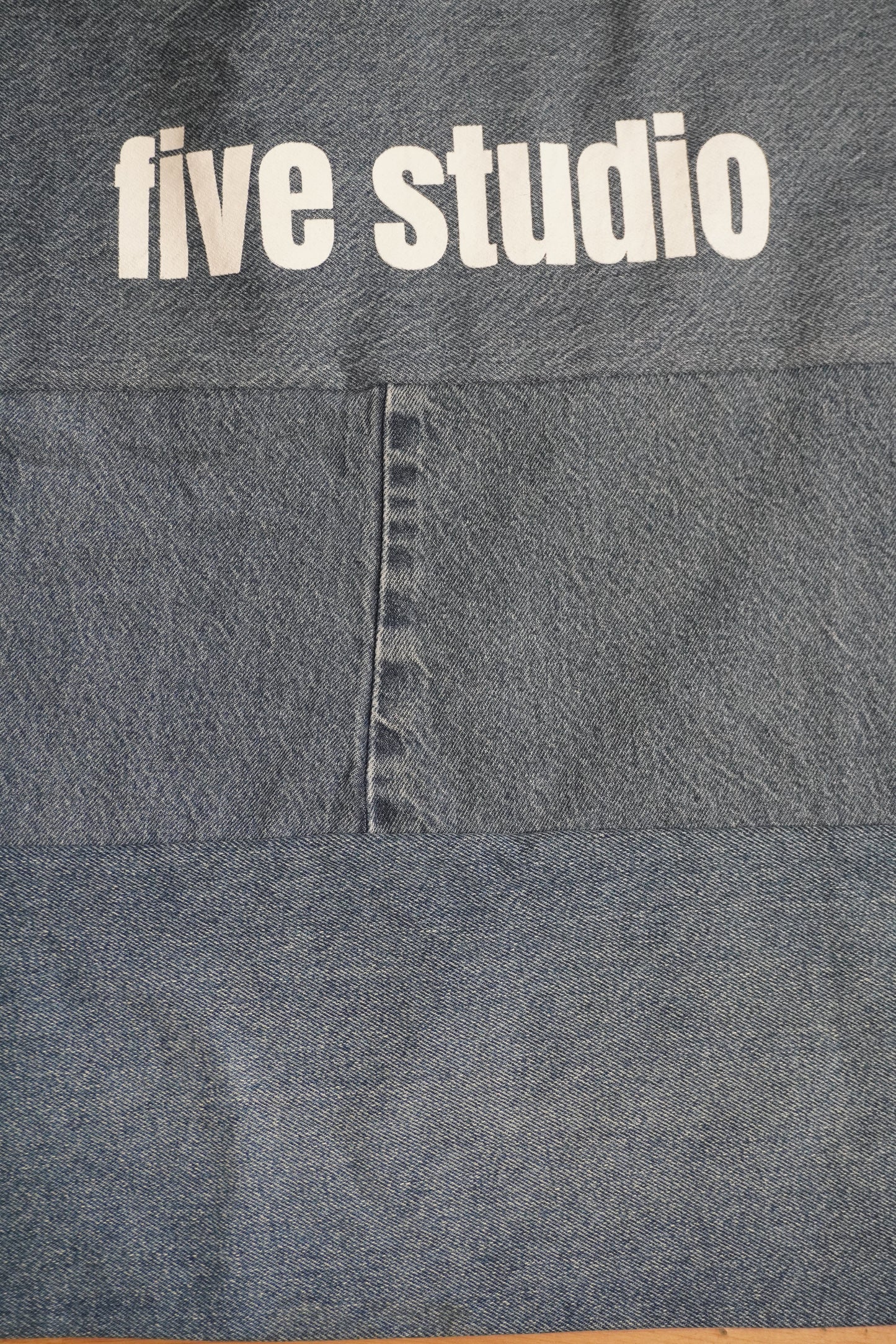 Tote Bag Denim Five Studio – By BÉATRICE