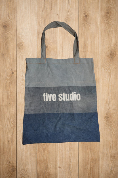 Tote Bag Denim Five Studio – By BÉATRICE