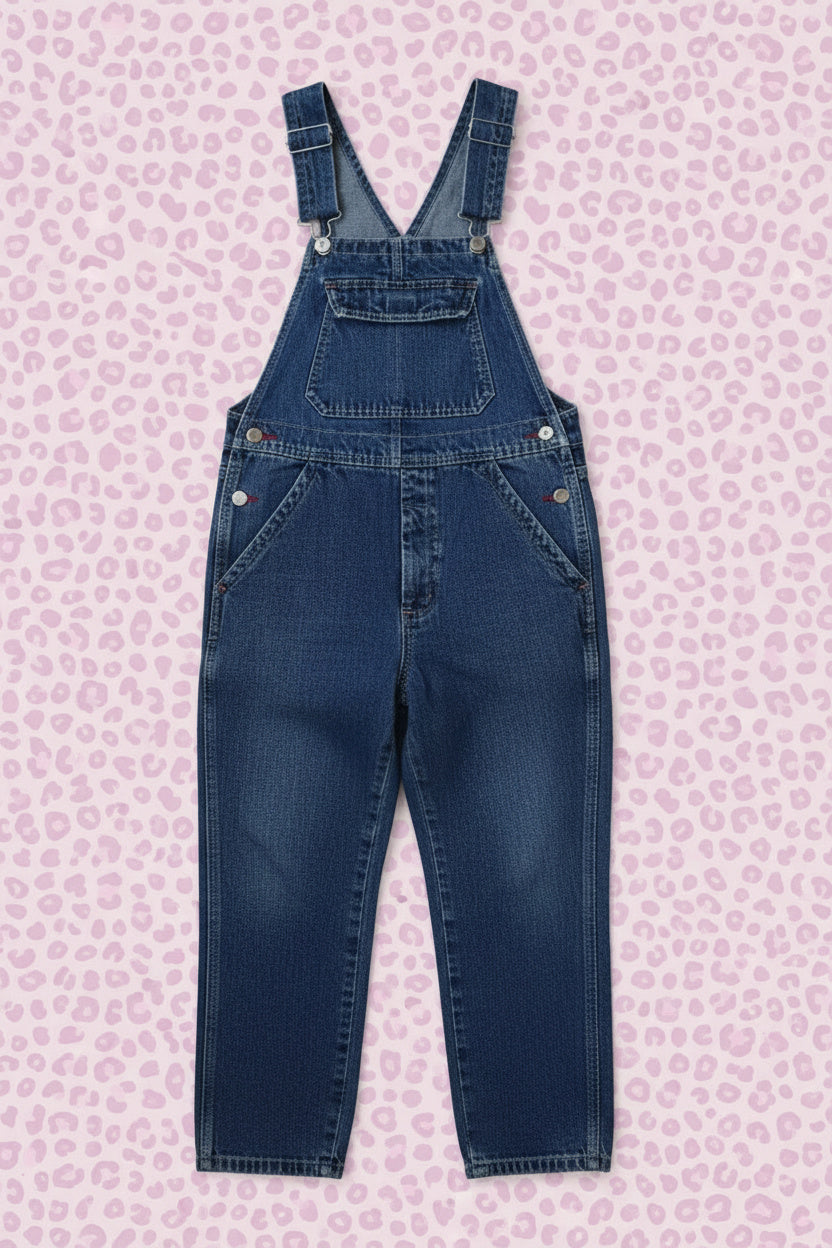 Salopette En Jeans Vintage - by SARLOTTE