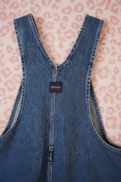 Salopette En Jeans Vintage - by SARLOTTE
