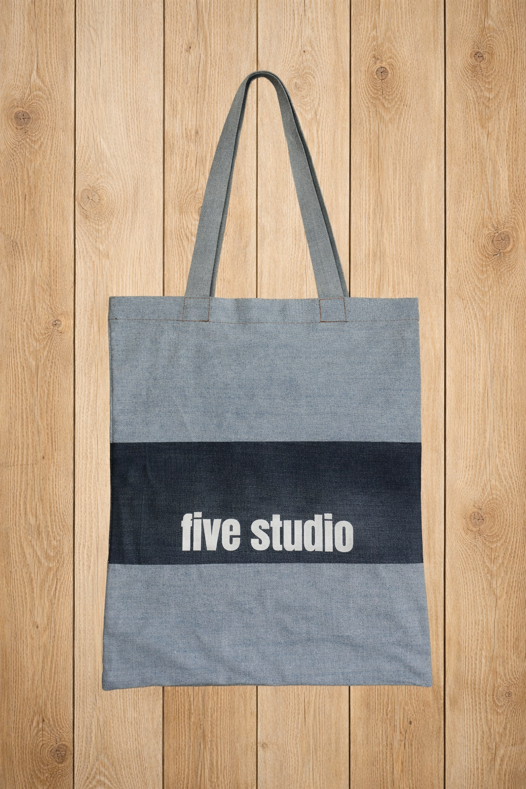 Tote Bag Denim Five Studio – By BÉATRICE