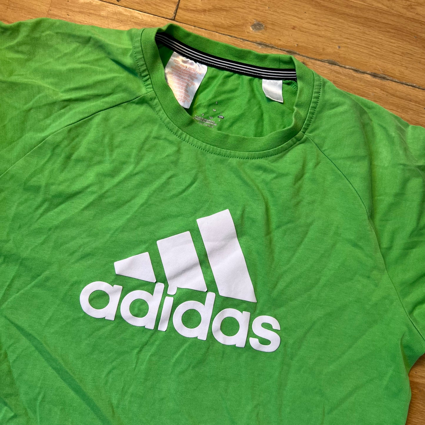 T-shirt vert - Adidas - Taille M