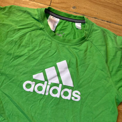 T-shirt vert - Adidas - Taille M
