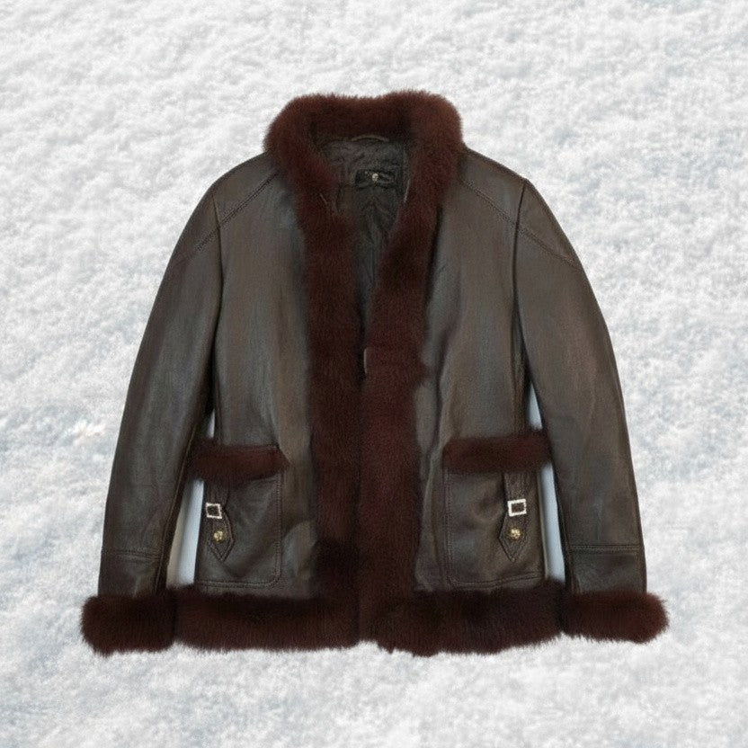 Urban Luxe Leather Jacket – by MANDY CHERIE