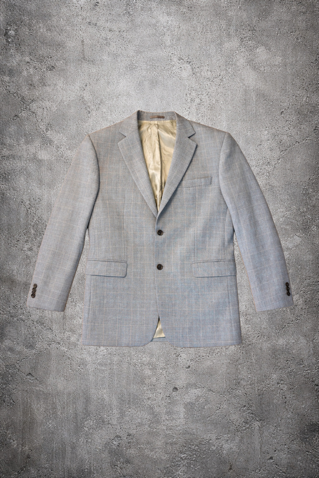 Blazer gris à carreaux - Paul R. Smith - Taille 52