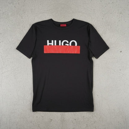 T-shirt noir-brun HUGO BOSS – taille M