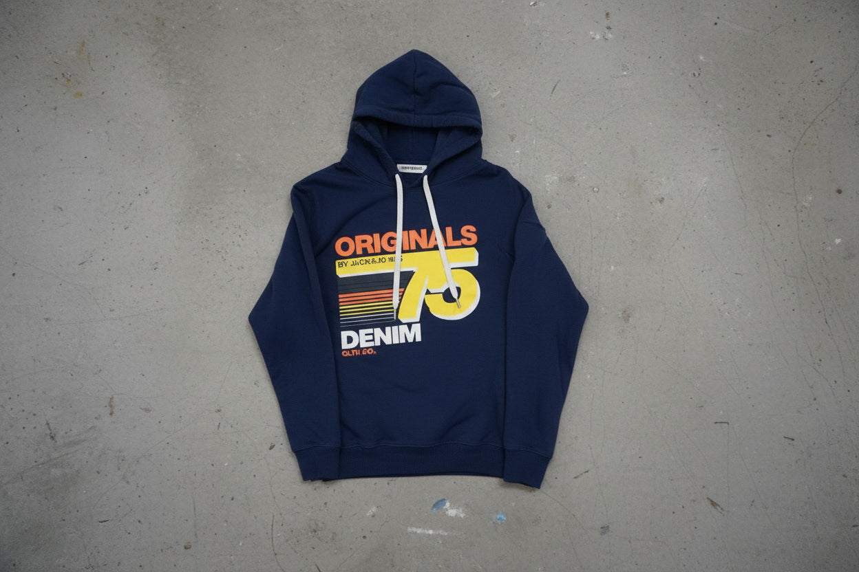 Hoodie bleu – taille L