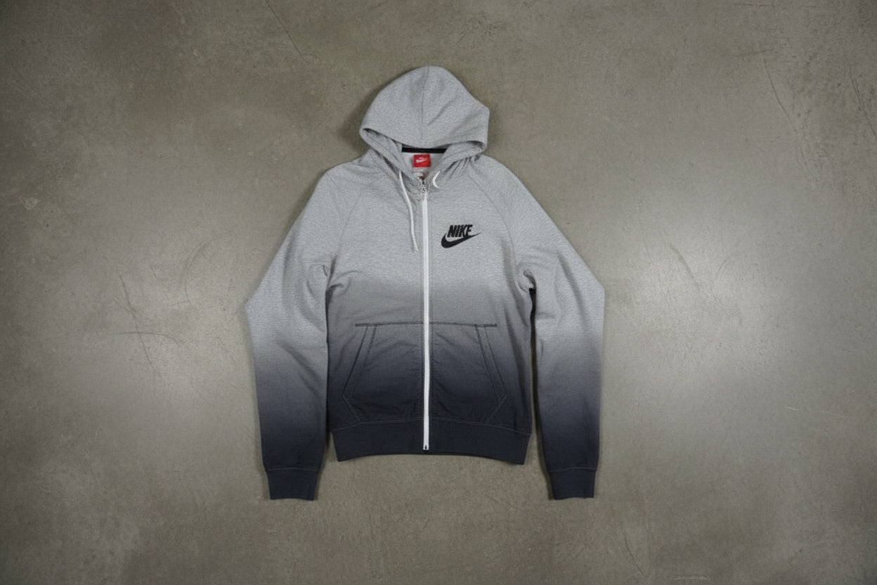 Hoodie zippé Nike gris – taille L