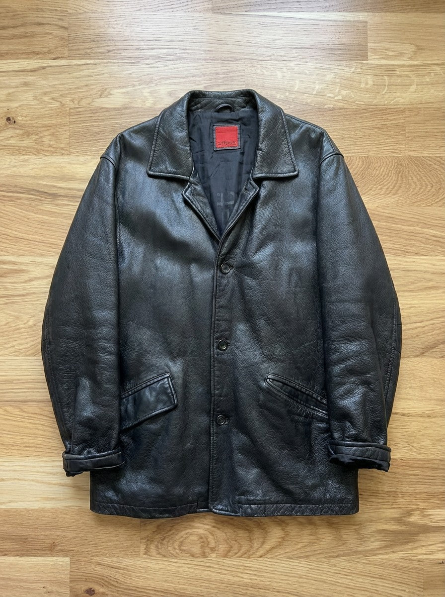 Manteau En Cuir - by BÉATRICE