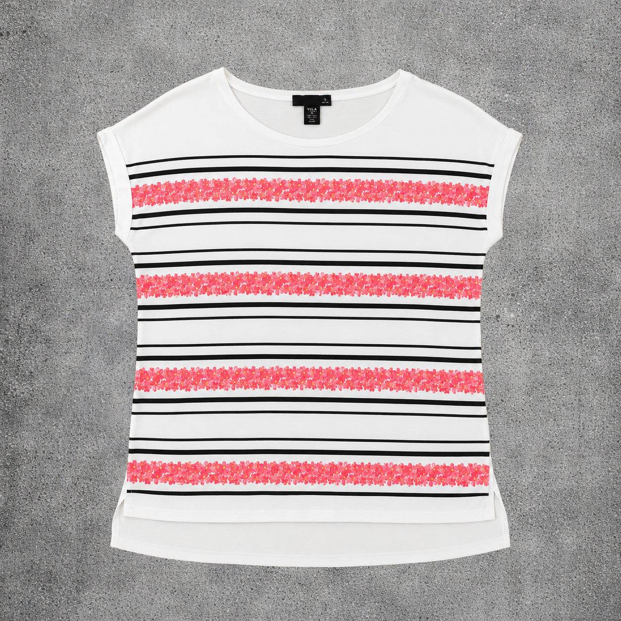 Top blanc motif fleuri - Tommy Hilfiger - Taille XS