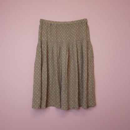 Jupe rose à pois blancs – by Zainab