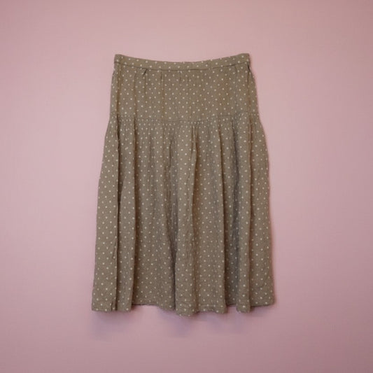 Jupe rose à pois blancs – by Zainab