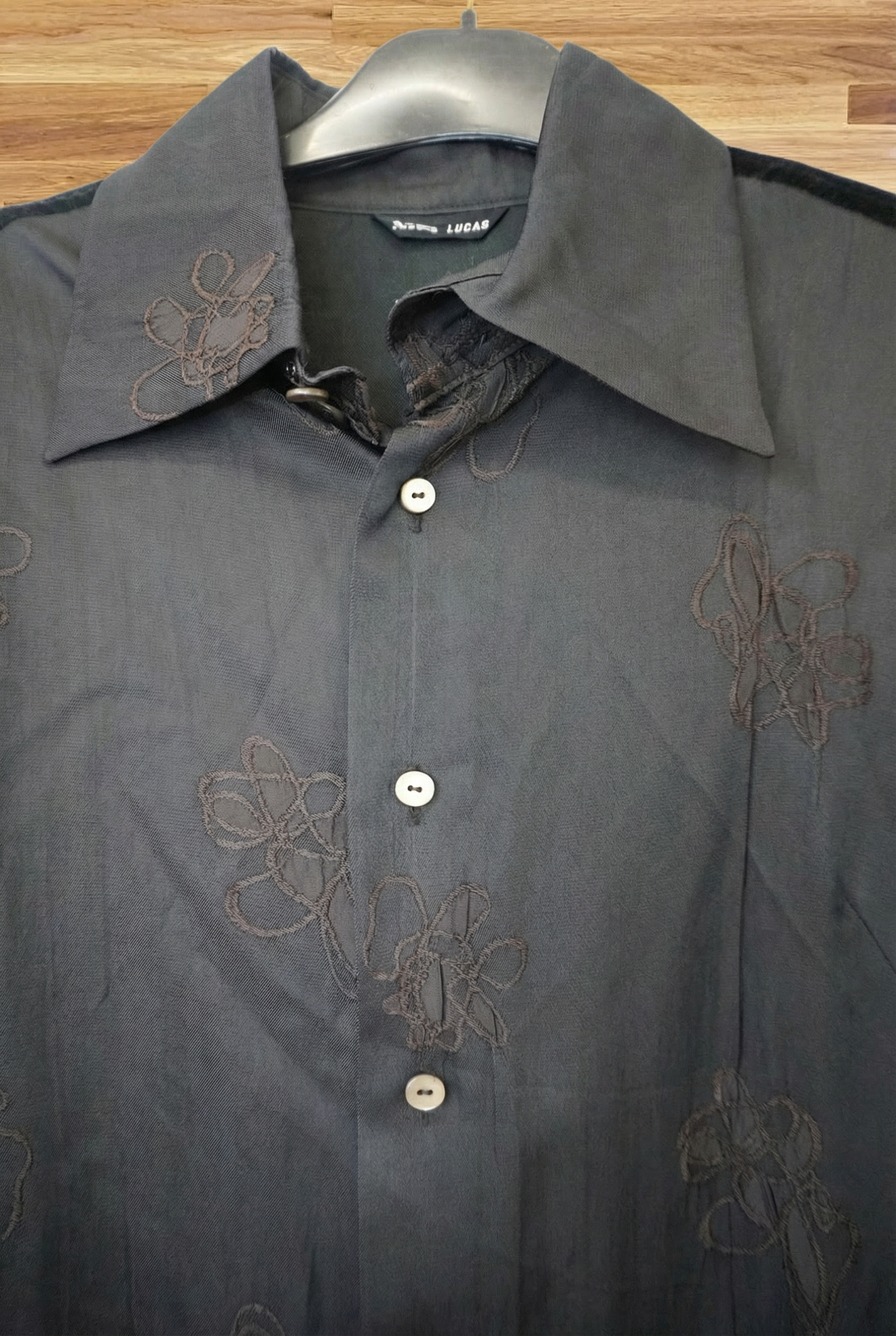 Chemise Manches Longues - Noir - by BÉATRICE - Taille : M