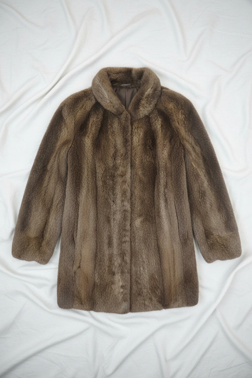 Manteau Fourrure Véritable - by PLAN.BEE