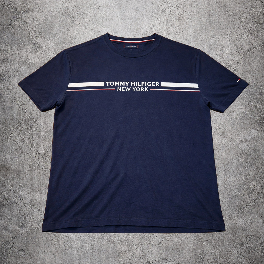 T-shirt bleu foncé - Tommy Hilfiger - Taille XXL