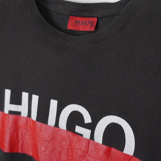 T-shirt noir-brun HUGO BOSS – taille M