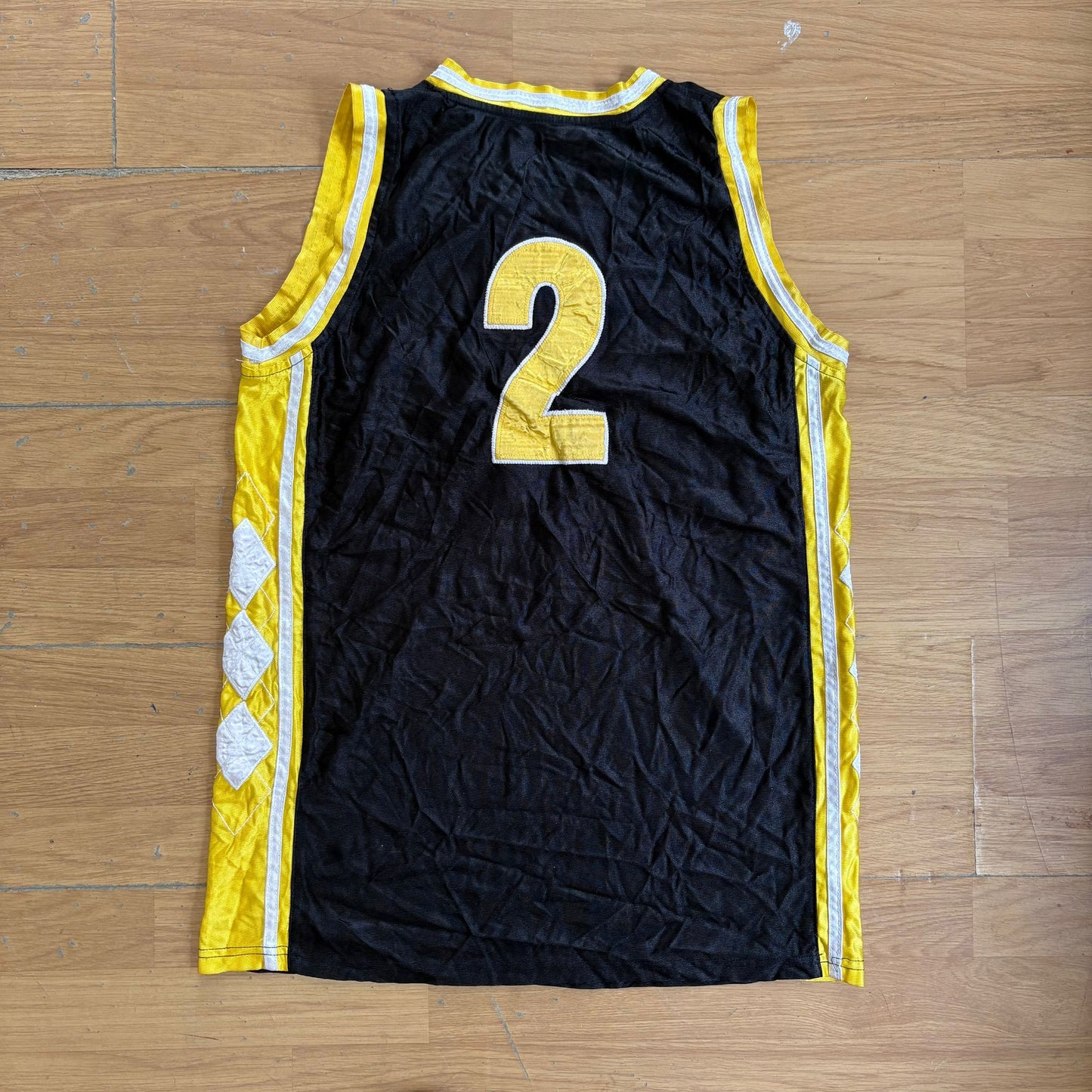 Maillot de basketball Panthers 2 noir et jaune Hayah Inc – Taille L (estimée)