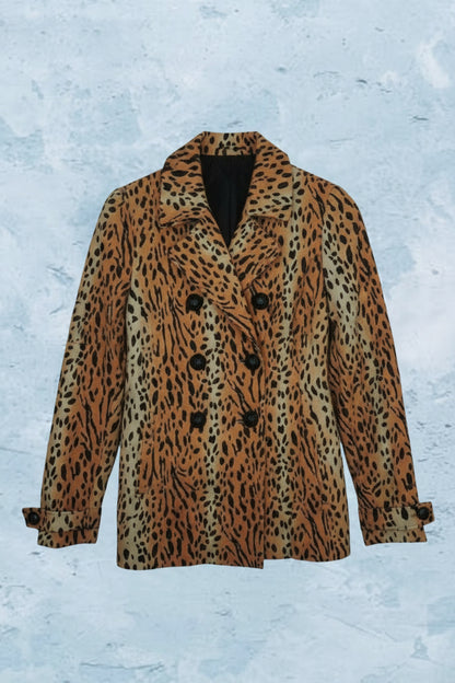 Manteau Léopard - by MIA - Taille : XS
