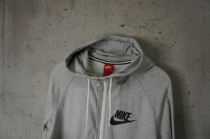 Hoodie zippé Nike gris – taille L