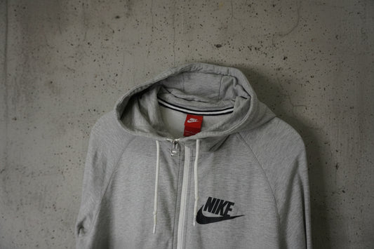 Hoodie zippé Nike gris – taille L