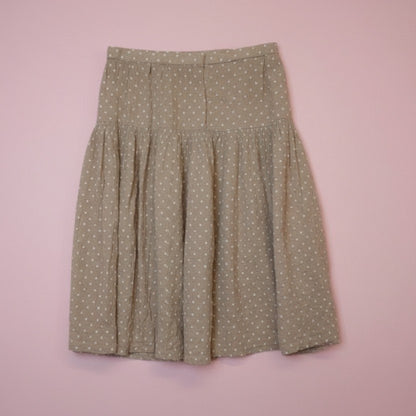 Jupe rose à pois blancs – by Zainab