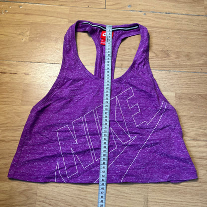 Top sport crop violet - Nike - Taille S