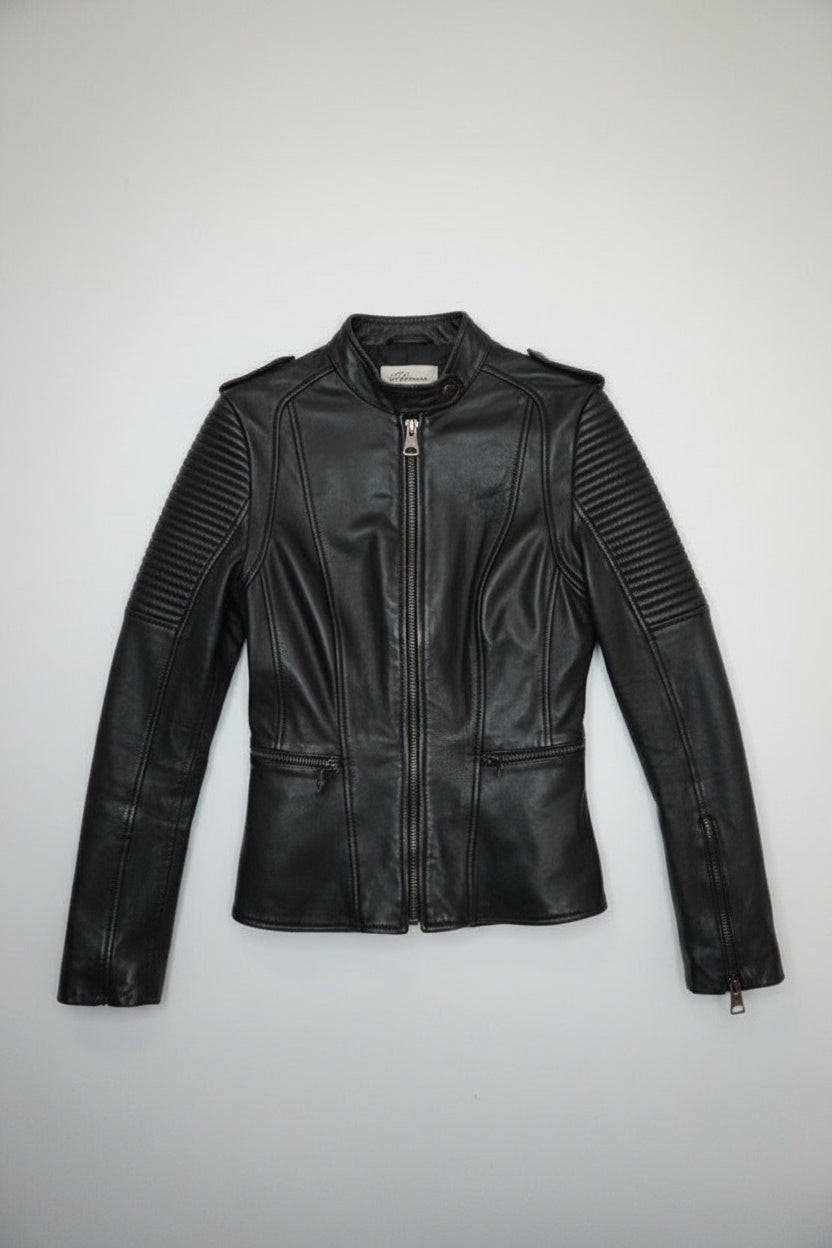 Veste En Cuir - by PLAN.BEE