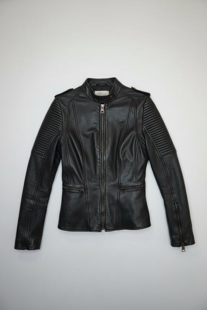 Veste En Cuir - by PLAN.BEE