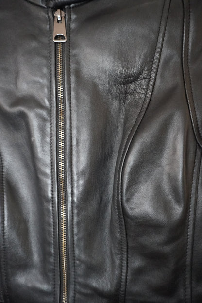 Veste En Cuir - by PLAN.BEE